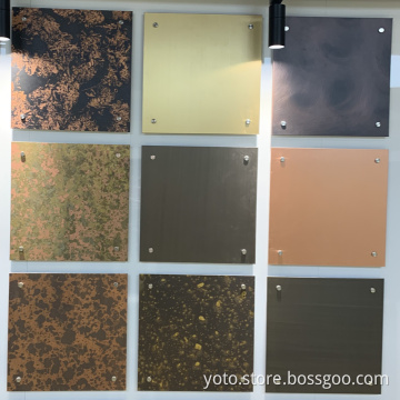 High Quality PVDF Colored Coated Aluminum Sheets